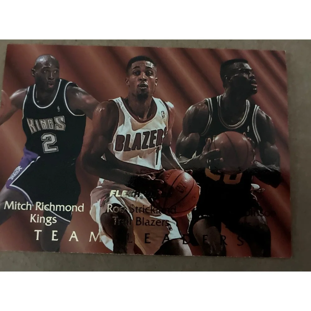 94-95 Fleer Team Leaders Series  Complete Set Of 9 / ONeal, Pippen, Miller‎